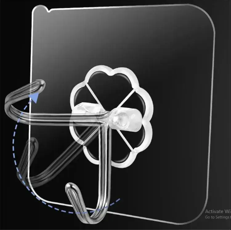 Transparent hook 4 pcs | MNK SHOP