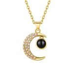 Women Moon Necklace