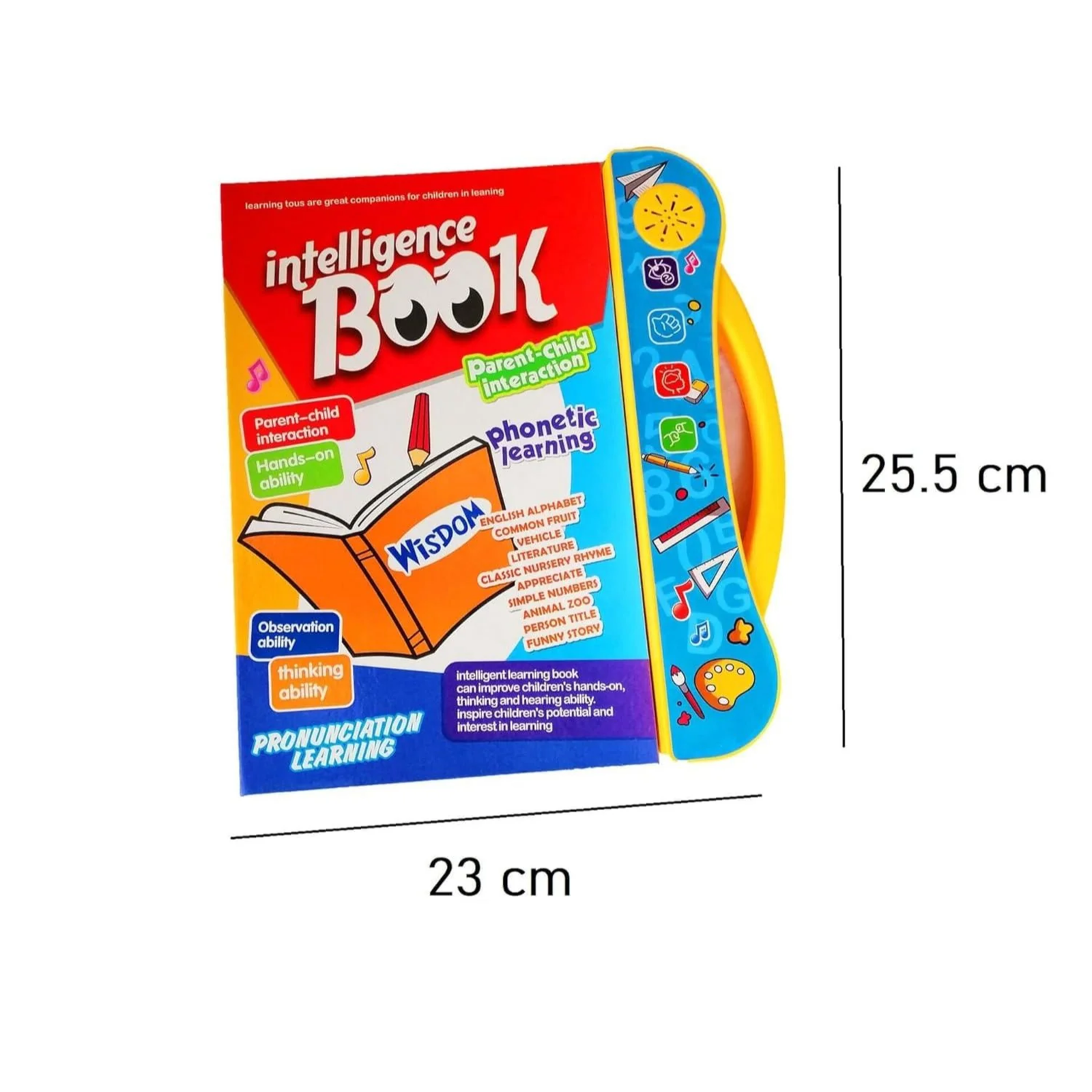 1Kids Electronic Intelligence Book & Sound Toy (58 Page) - Original China Product | MNK SHOP