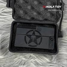 Foldable Jet Flame Lighter with Cigarette Case Box | MNK SHOP