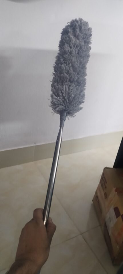 9 Feet Extendable Microfiber Feather Duster | Telescopic Dust Cleaning Brush | MNK SHOP