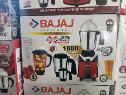 Bajaj Hotel Expert 1800W Mixer Grinder | ১৮০০ ওয়াট কমার্শিয়াল ৪ জার মিক্সার গ্রাইন্ডার | MNK SHOP