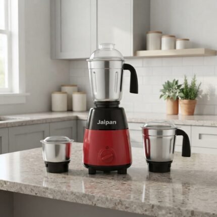 Jaipan Kitchen Beauty JKB-4001 1200W Mixer Grinder | ১২০০ ওয়াট ৩ জার কপার মোটর মিক্সার | MNK SHOP